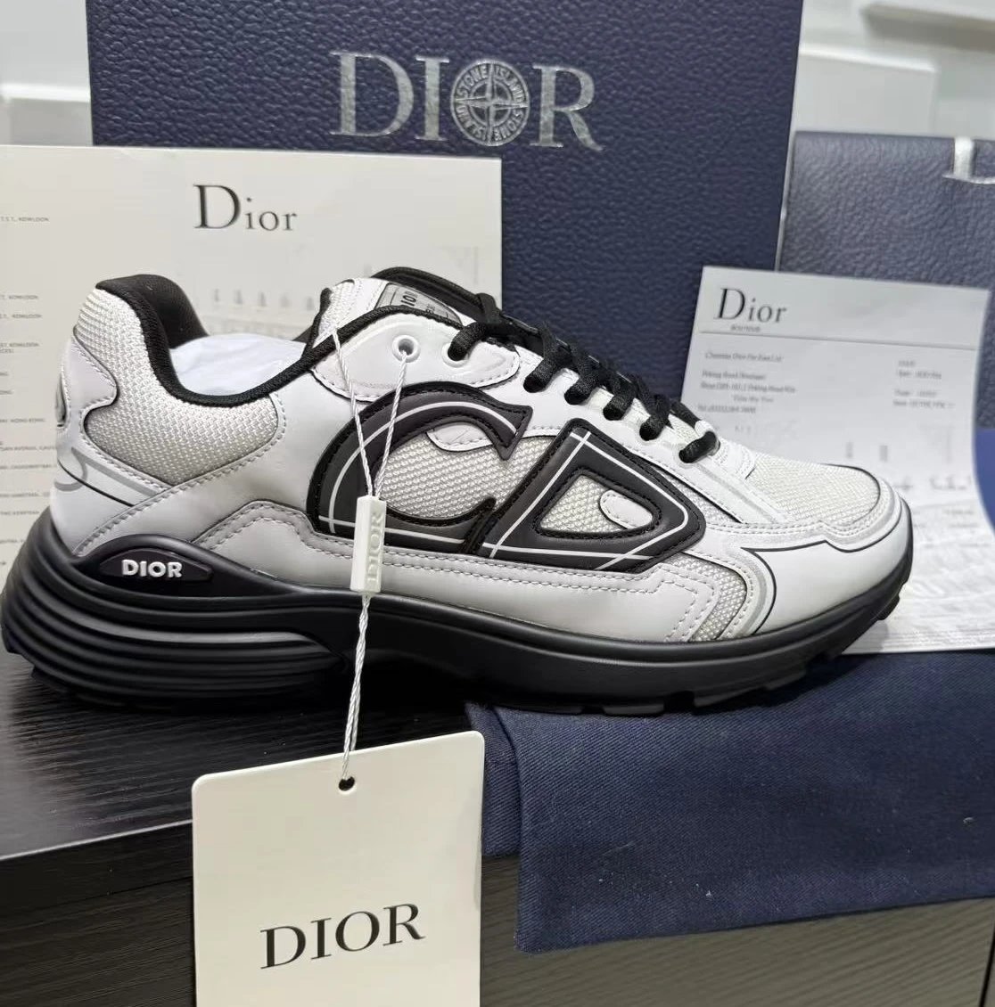 Dior B30 All Black Shoes — 14 colorway — USFans Spreadsheet photo