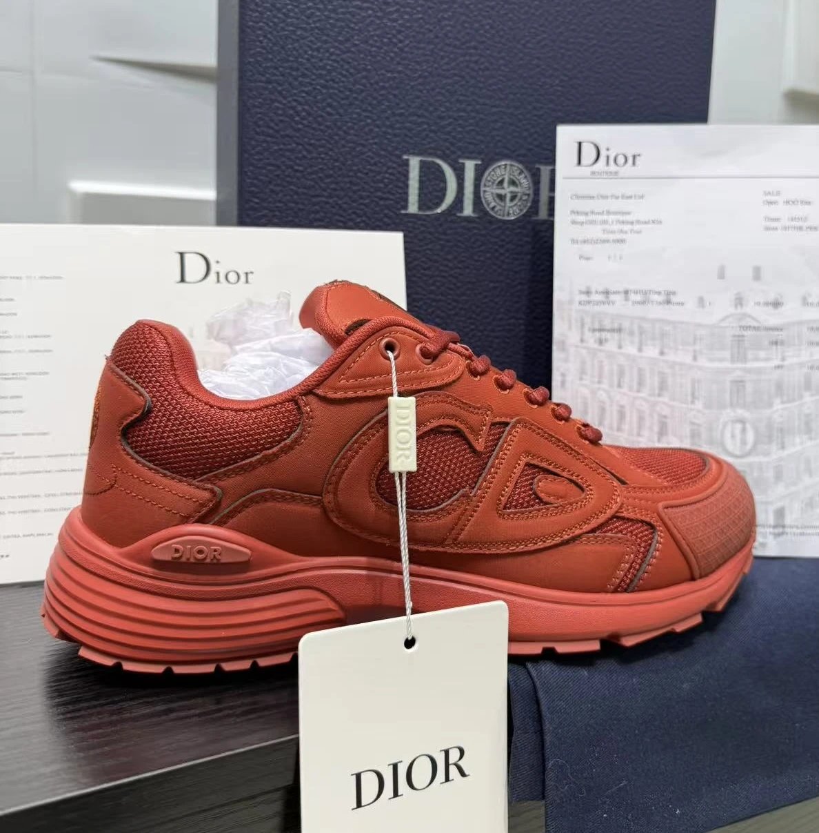 Dior B30 All Black Shoes — 30 colorway — USFans Spreadsheet photo
