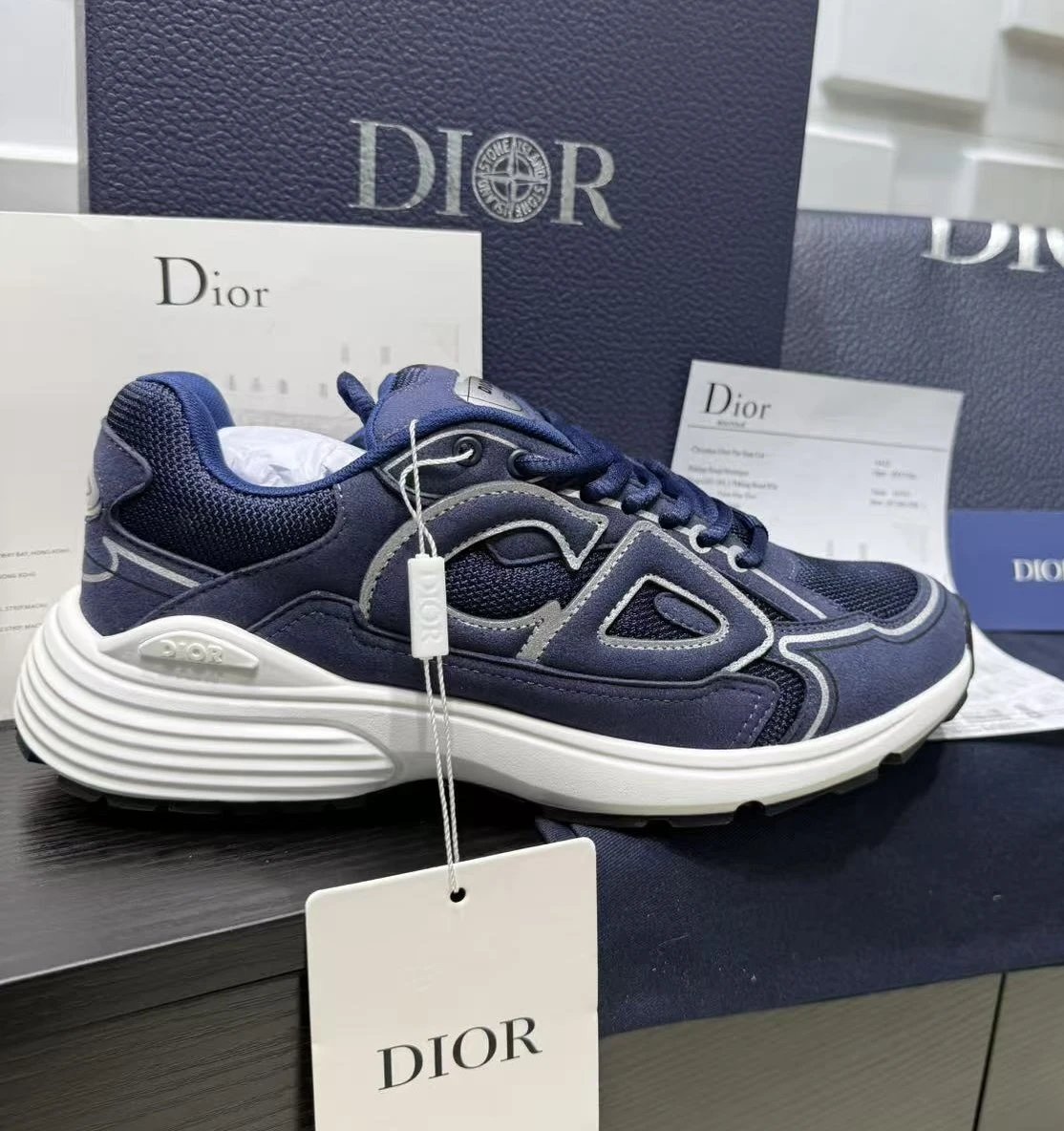 Dior B30 All Black Shoes — 24 colorway — USFans Spreadsheet photo