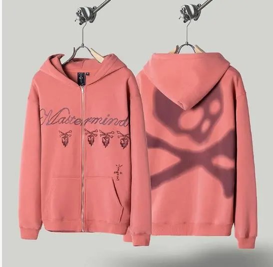 Travis Scott Zip Hoodie — TS37 Peach colorway — USFans Spreadsheet photo