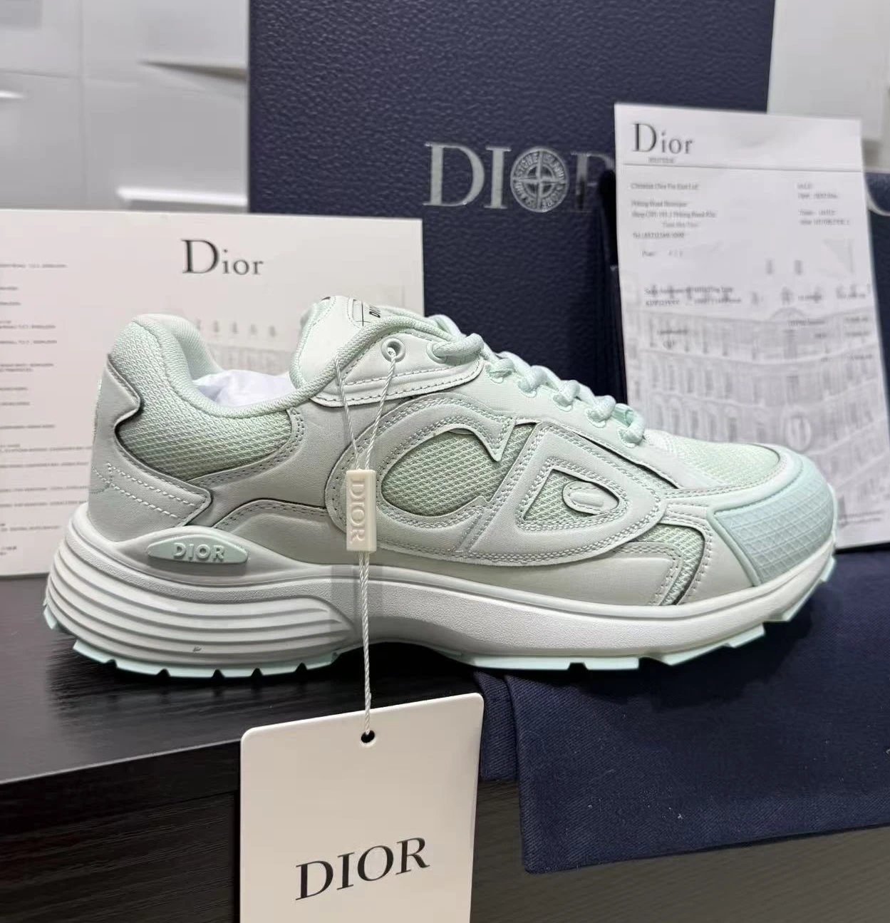 Dior B30 All Black Shoes — 34 colorway — USFans Spreadsheet photo