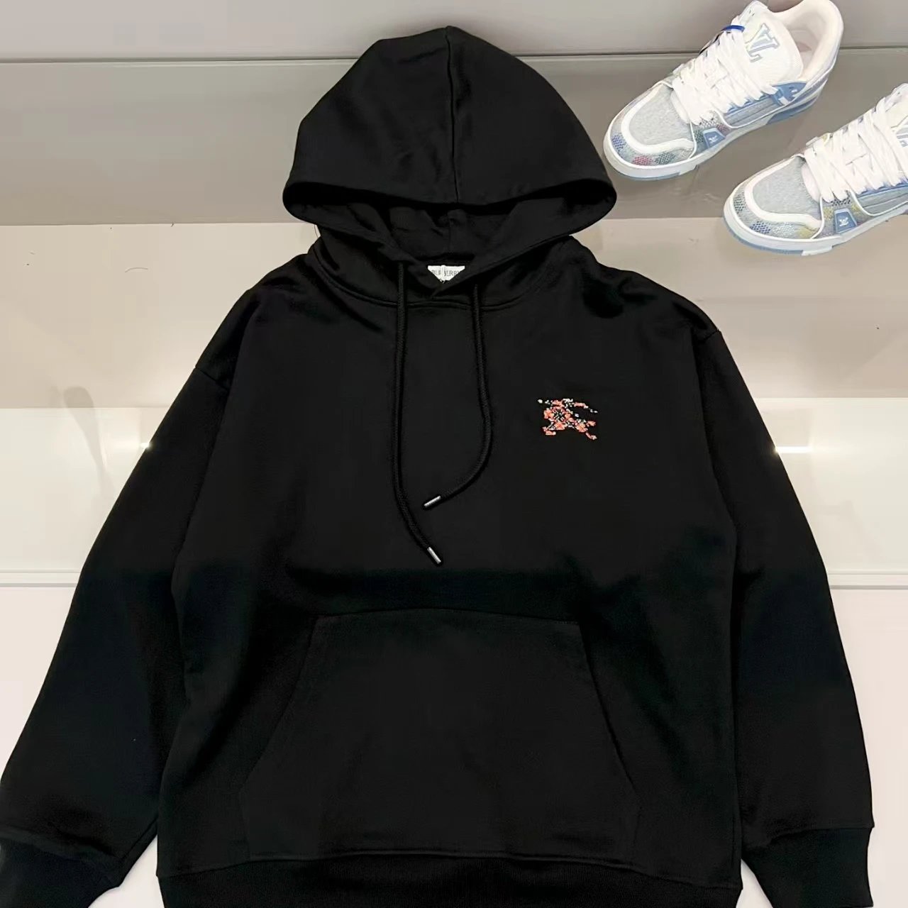 Burberry Hoodie — black colorway — USFans Spreadsheet photo