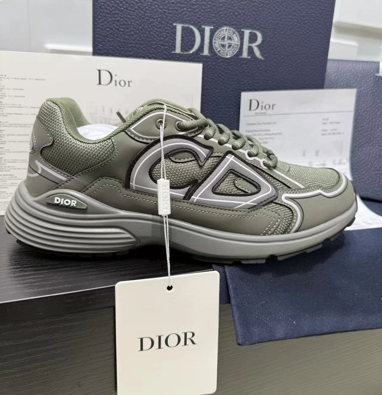 Dior B30 All Black Shoes — 23 colorway — USFans Spreadsheet photo