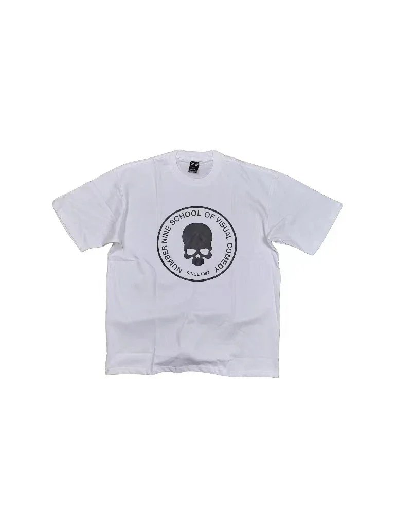 Number Nine Visual Comedy Shirt — white colorway — USFans Spreadsheet photo