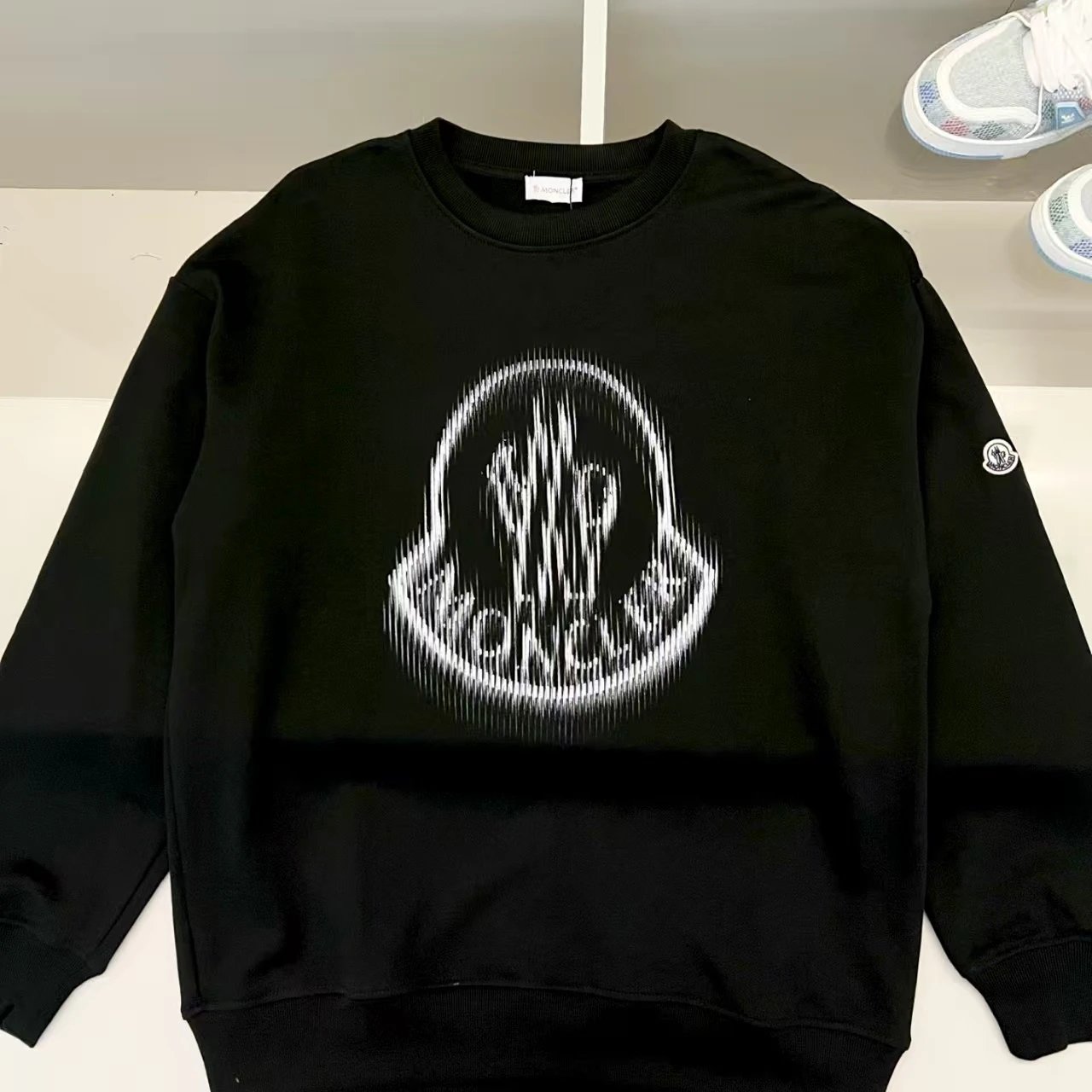Moncler Hoodie — Black 2 colorway — USFans Spreadsheet photo