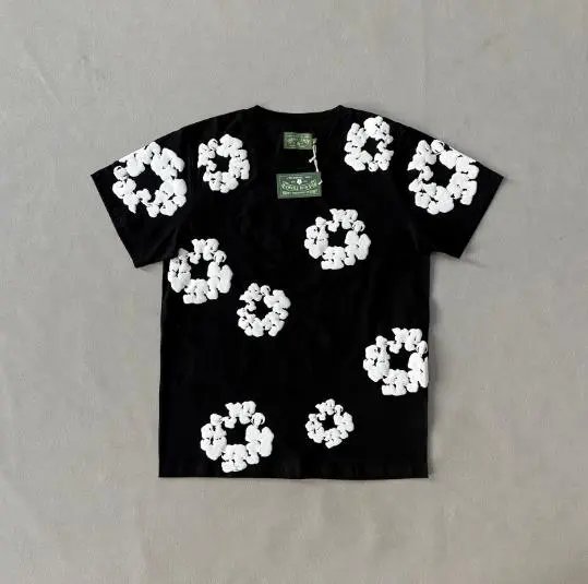 Denim Tears Hoodie ( All Colorways ) — XH03 Black White Print/Short Sleeve/High colorway — USFans Spreadsheet photo