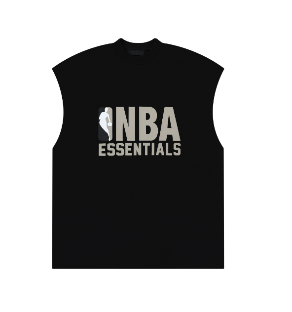 Essentials x NBA T-Shirt — black vest colorway — USFans Spreadsheet photo