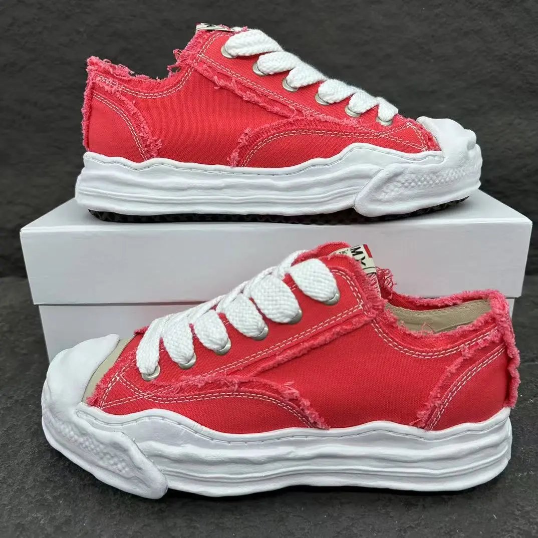 Mihara Yasuhiro Shoes — red colorway — USFans Spreadsheet photo