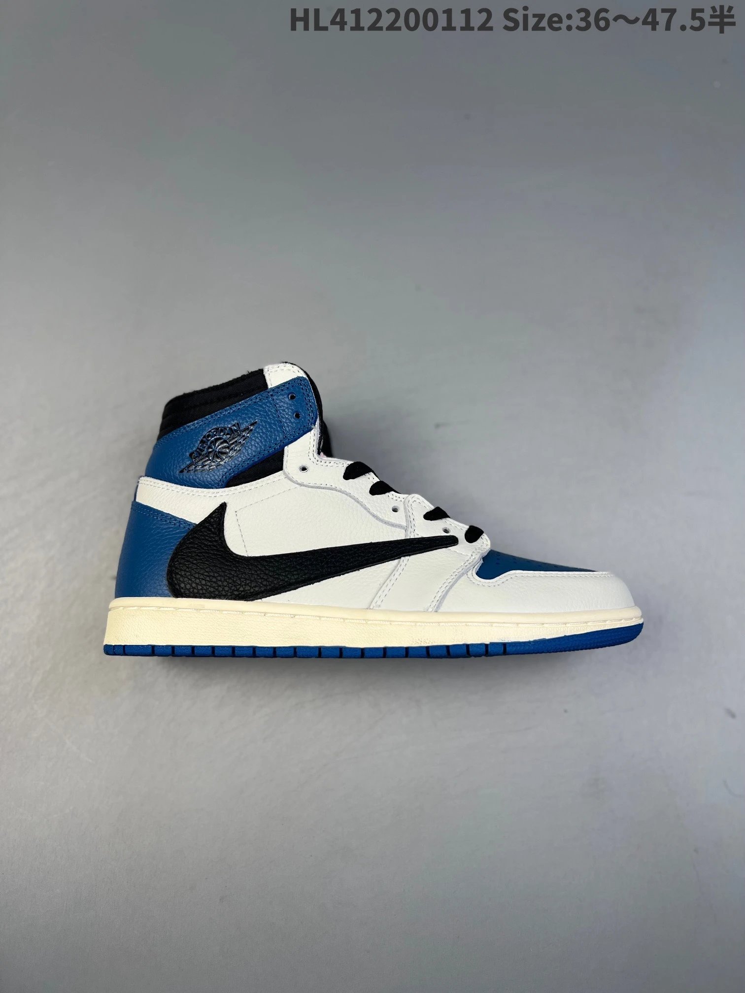 Jordan 1 Low Fragment — Lightning High Hook colorway — USFans Spreadsheet photo
