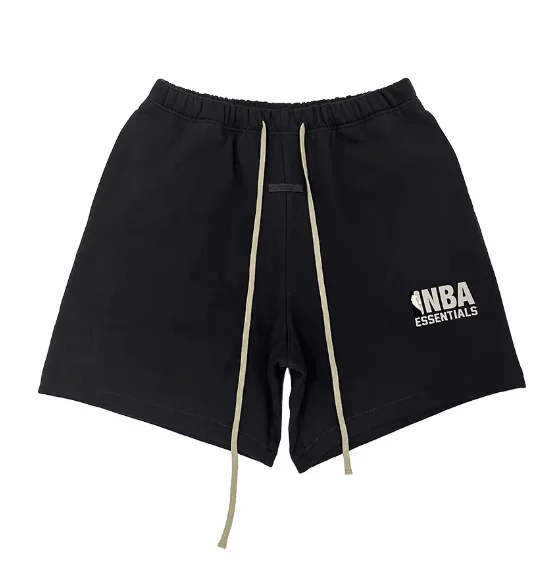Essentials x NBA black shorts