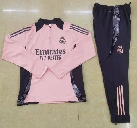 Football Set Tracksuit — 2425 Real Madrid Pink colorway — USFans Spreadsheet photo