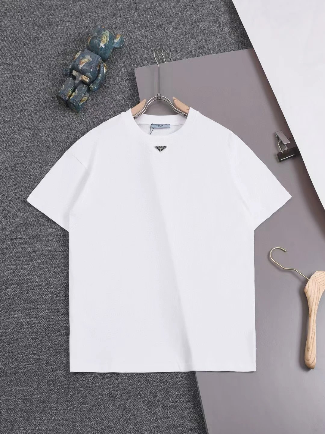PRADA T-shirt — white colorway — USFans Spreadsheet photo