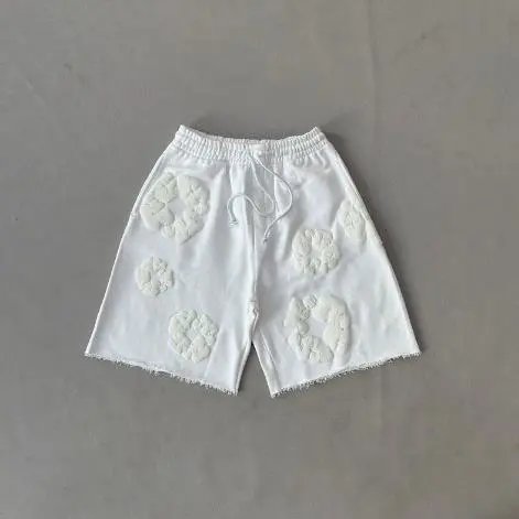 Denim Tears Shorts — DK060 White/Shorts/High version colorway — USFans Spreadsheet photo