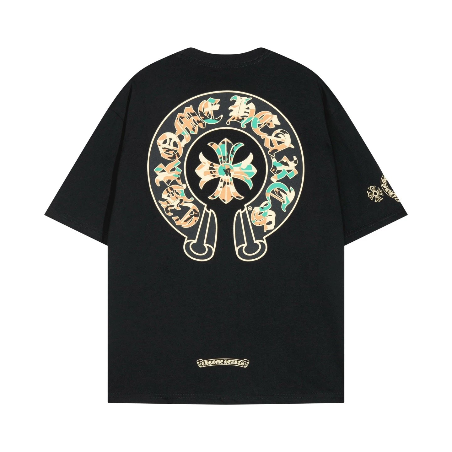 Chrome Hearts T-Shirts — black colorway — USFans Spreadsheet photo