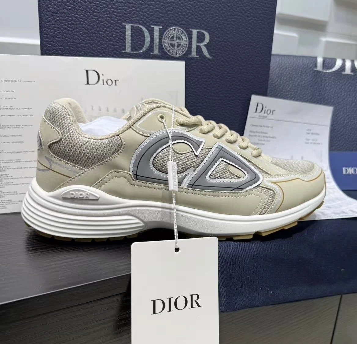 Dior B30 All Black Shoes — 9 colorway — USFans Spreadsheet photo