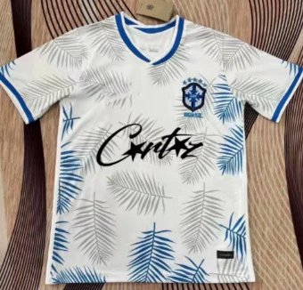 Brazil white leaves with signature