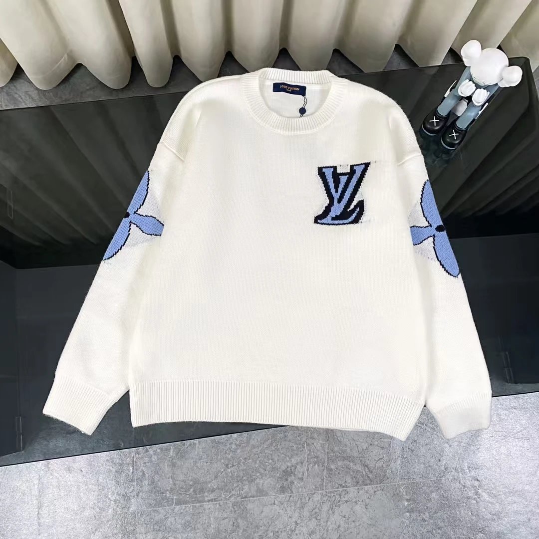 Louis Vuitton Sweater — white colorway — USFans Spreadsheet photo
