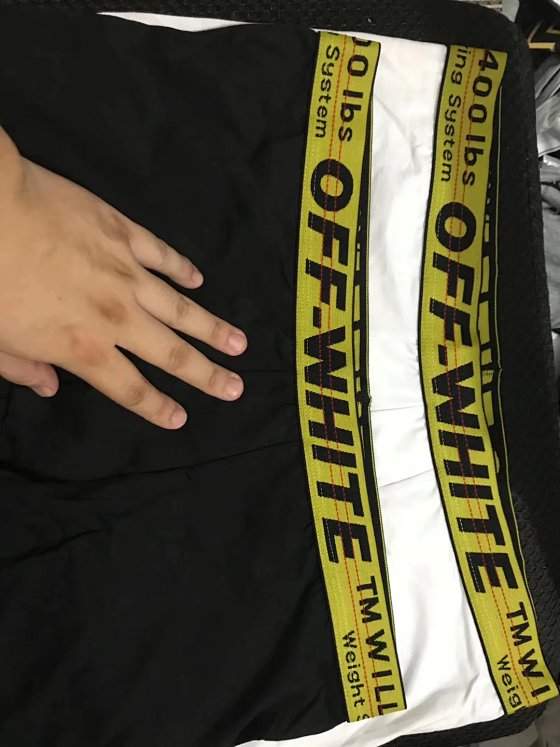 2023 Newest Off-White OW Men's Cool Boxer Briefs - Cotton Men's Underwear