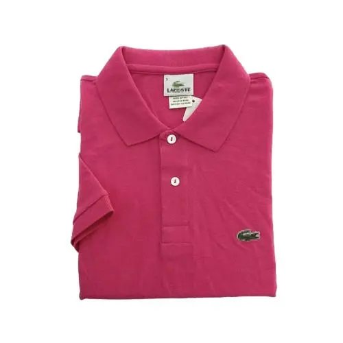 Lacoste Basic Polo — Rose red colorway — USFans Spreadsheet photo