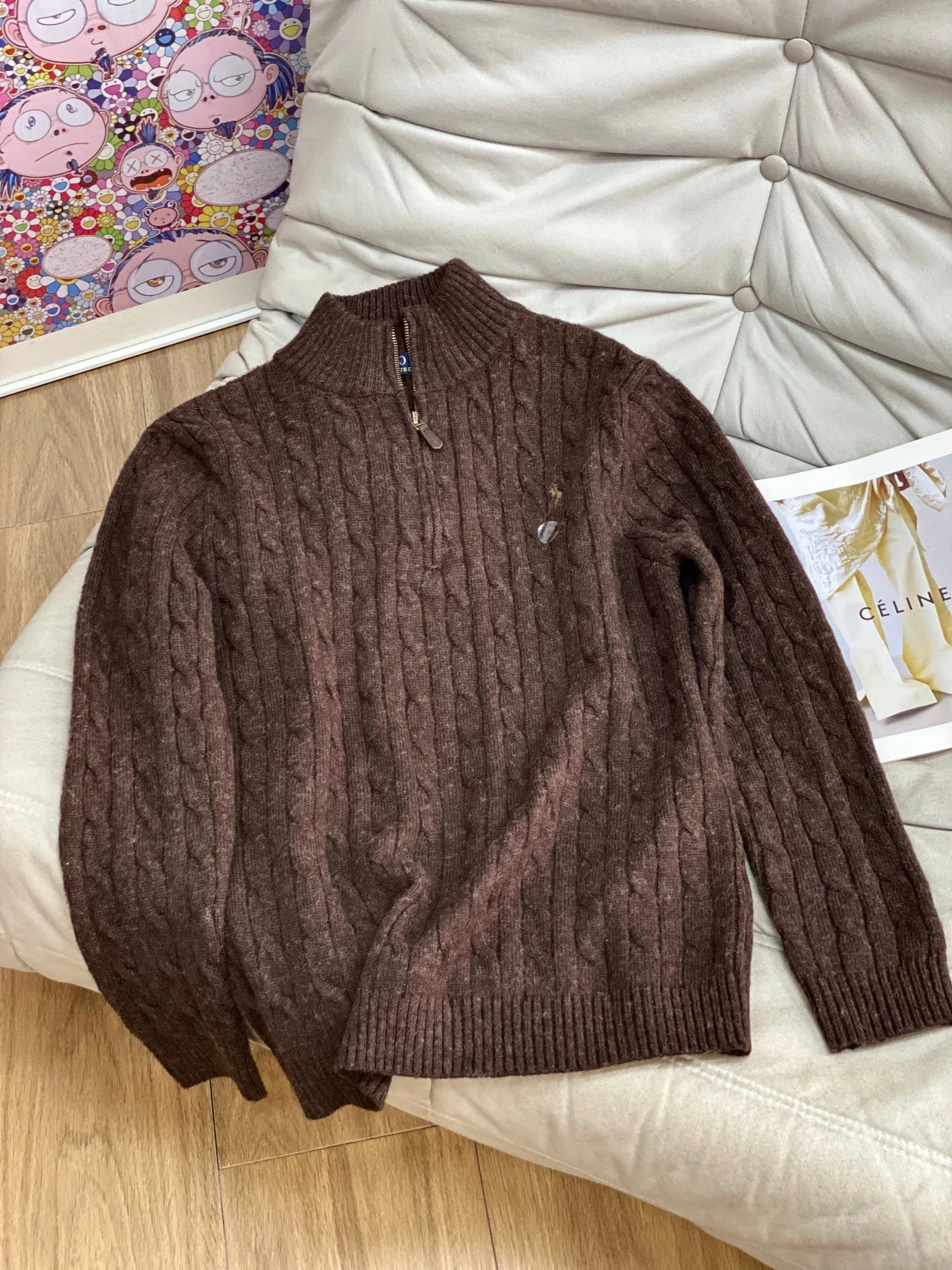 brown