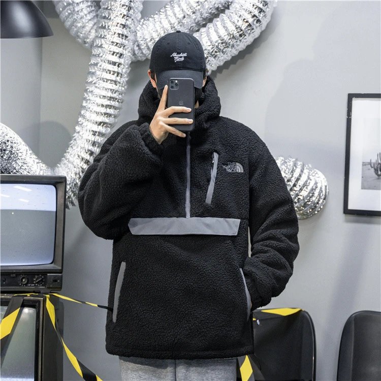The North Face Half-Zip Sherpa Fleece Hoodie