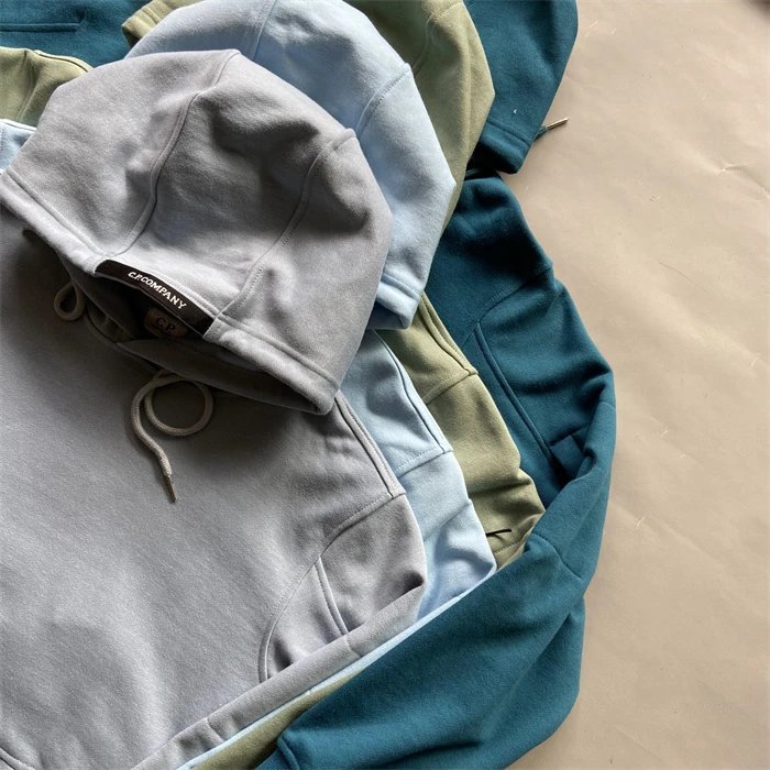 C.P. Company Black Logo Hoodie