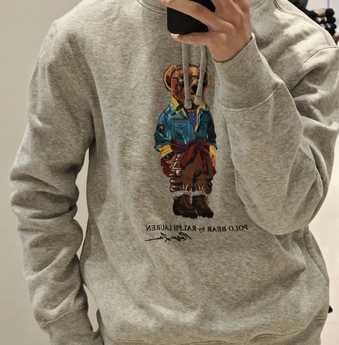 Embroidered sweatshirt