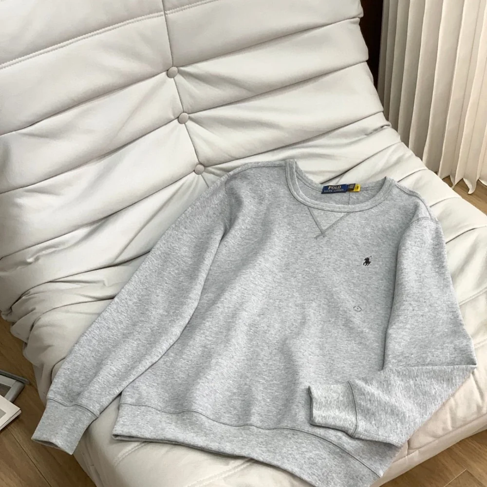 Ralph Lauren White Crewneck Sweatshirt