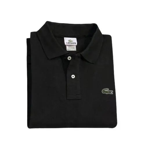 Lacoste Basic Polo — black colorway — USFans Spreadsheet photo