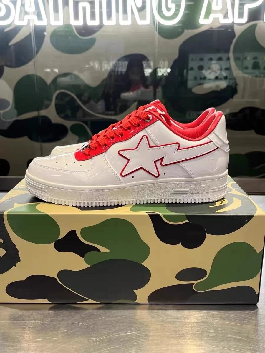 BAPE STA Low Green Metallic