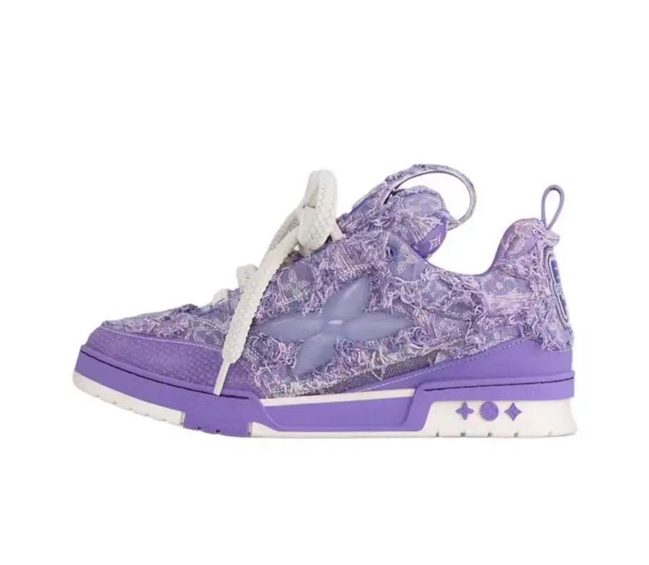 Purple with Stars