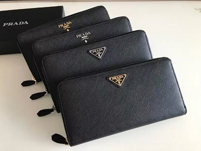 Prada Saffiano Long Wallet