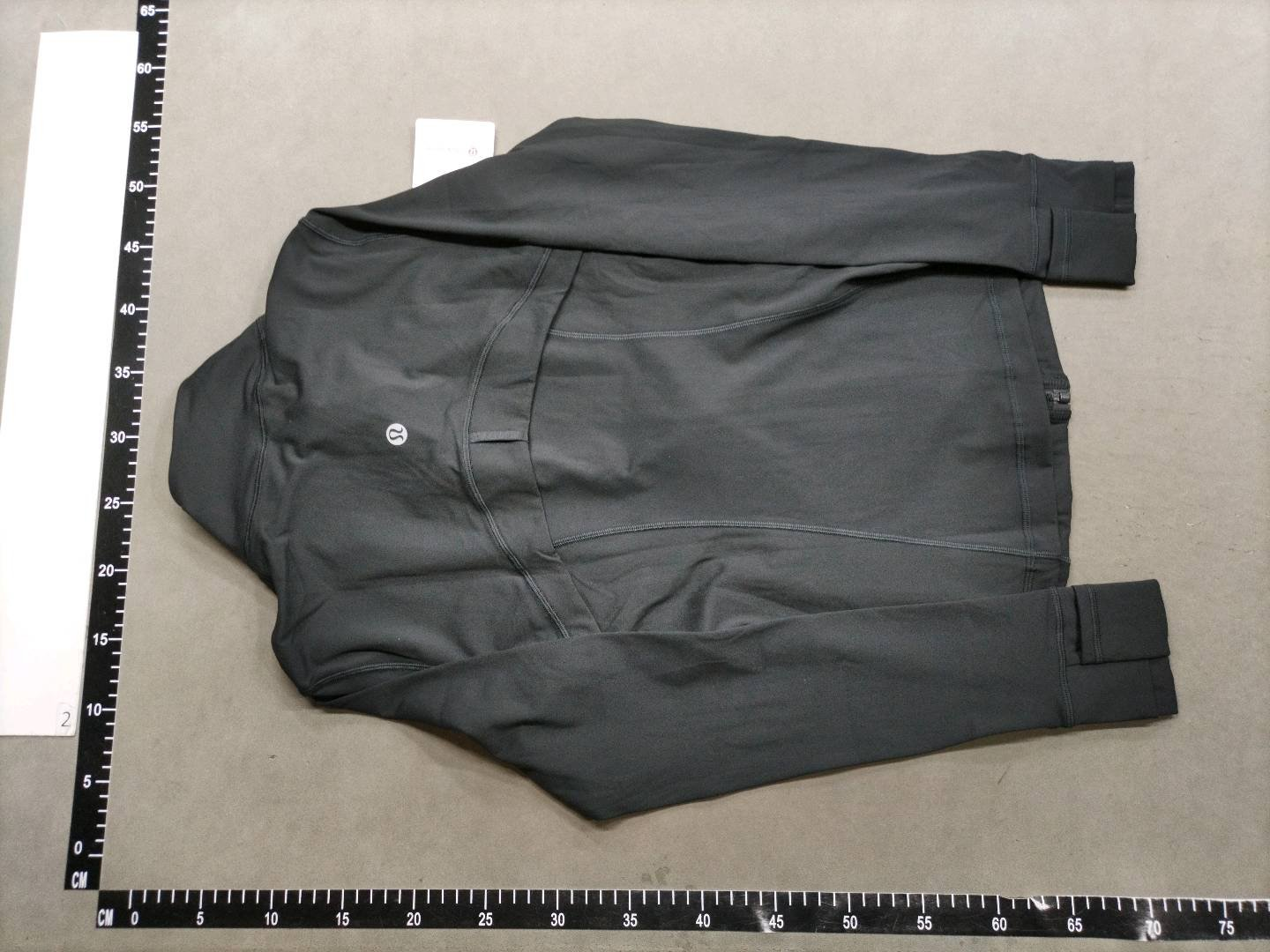 Unbranded Jackets Slim-Fit Stand-Collar Zip-Front Jacket with Thumbholes image 6