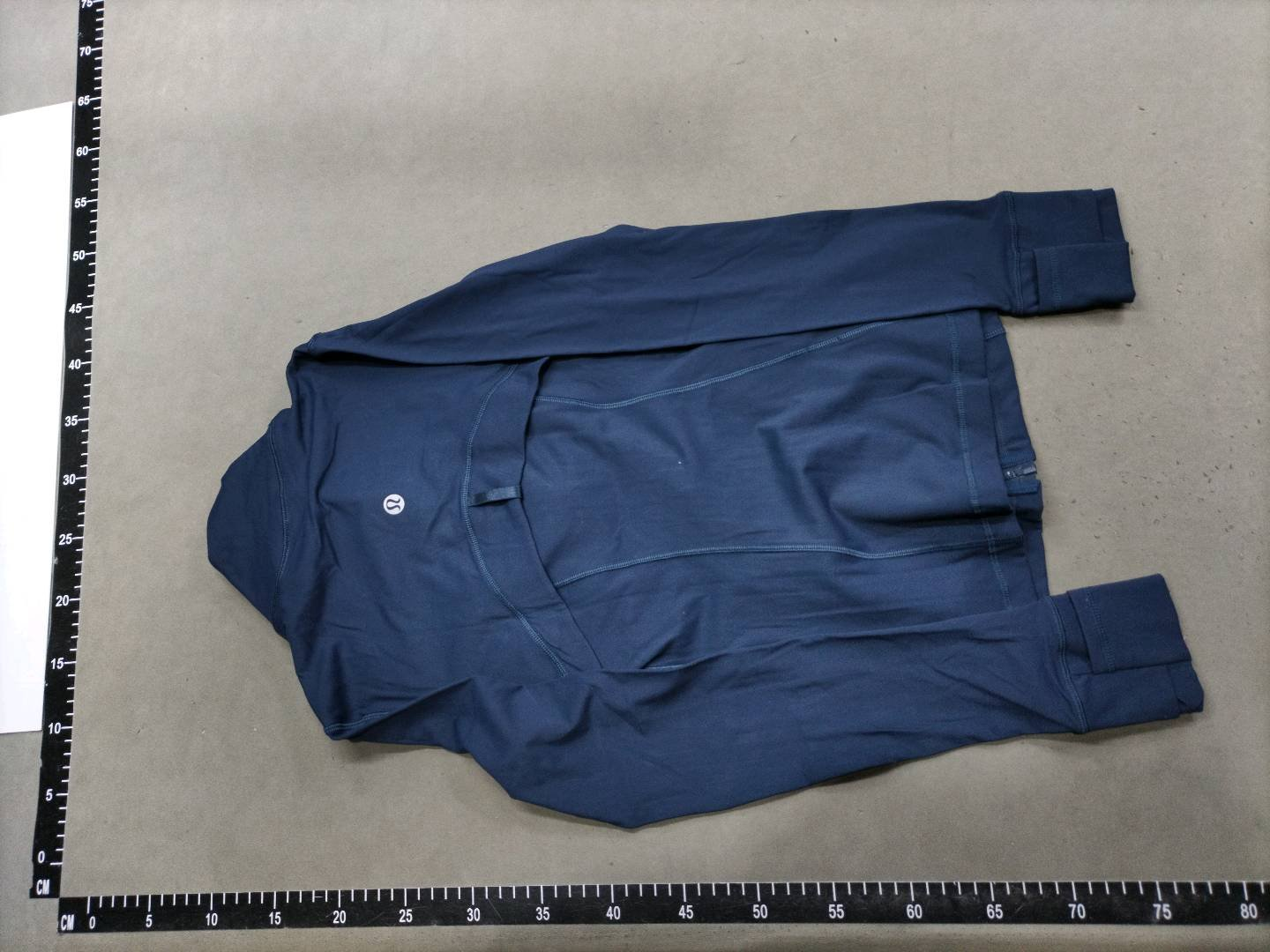 Unbranded Jackets Slim-Fit Stand-Collar Zip-Front Jacket with Thumbholes image 8
