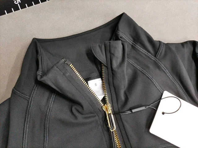 Unbranded Jackets Slim-Fit Stand-Collar Zip-Front Jacket with Thumbholes product detail image 7