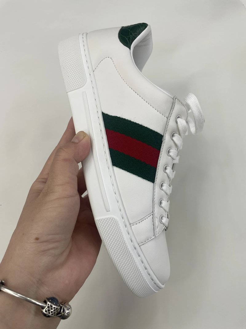 G*ucci white shoes | Men's shoes：38~45.