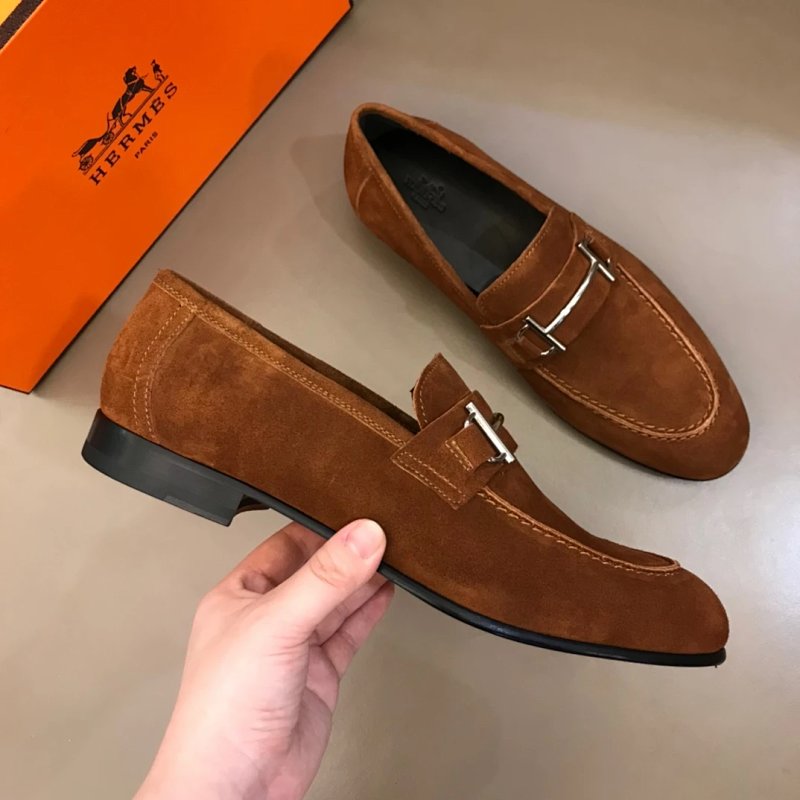 H&ermes - Leather shoes| shoe size：38~44.(45 customized)