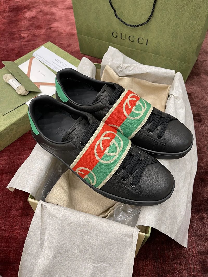 G*ucci white shoes | Men's shoes：38~45.