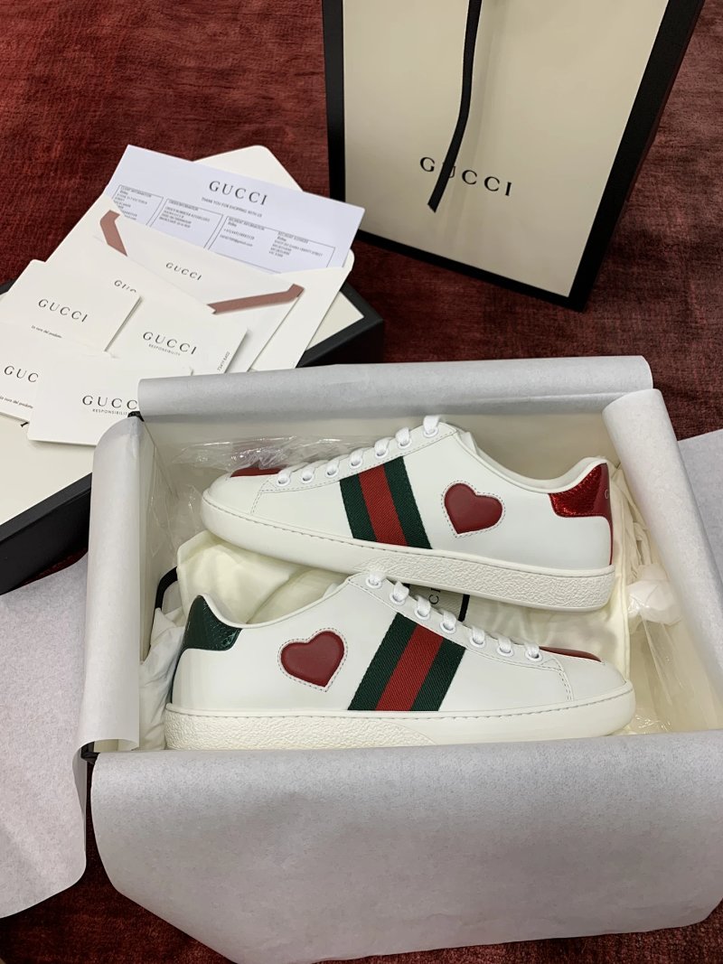 G*ucci white shoes | Women's shoes：34~39.