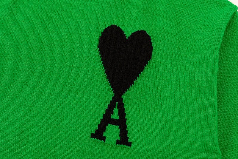 Ami Paris Ami de Coeur Pink Sweater - 22