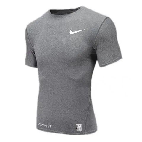 Short sleeved Nike gray