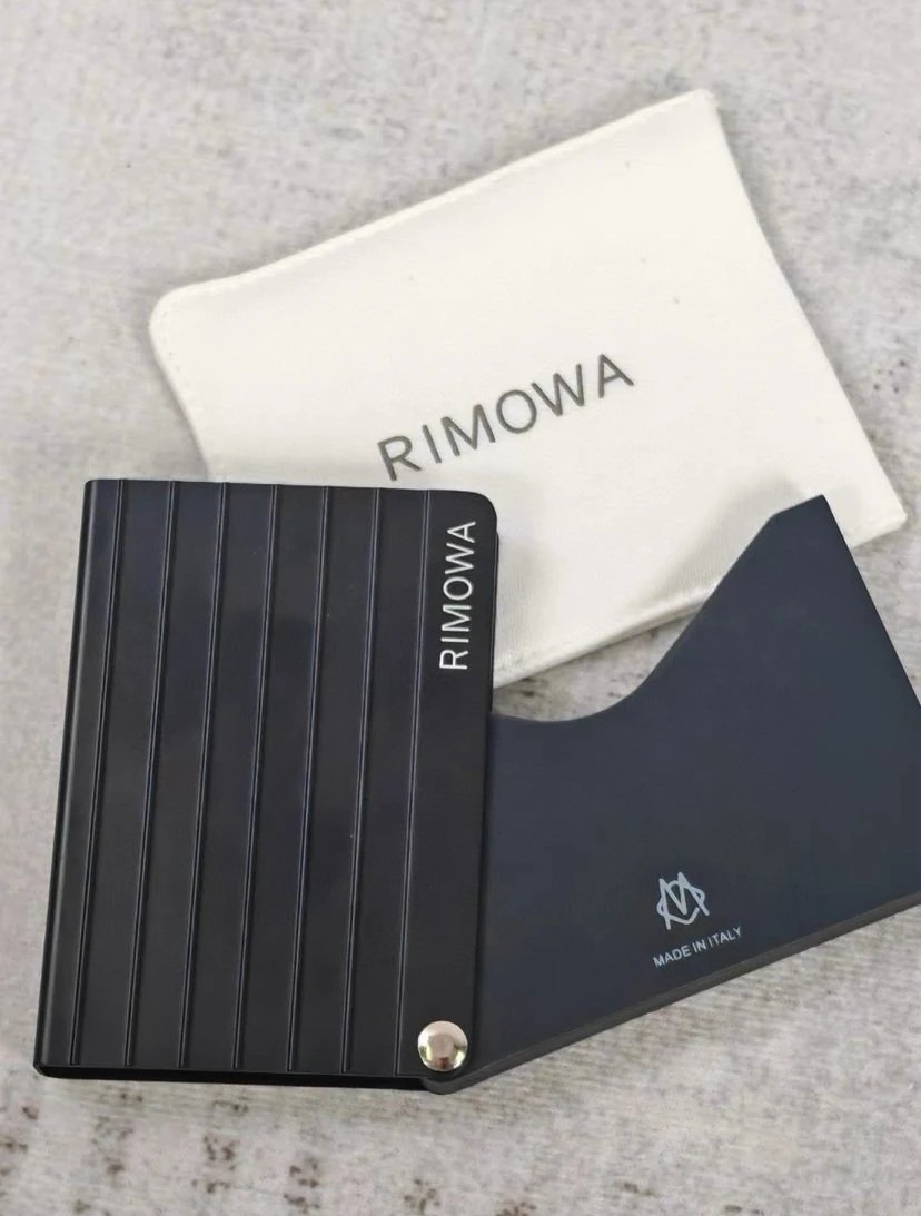 Rimowa Card Holder Aluminium Black
