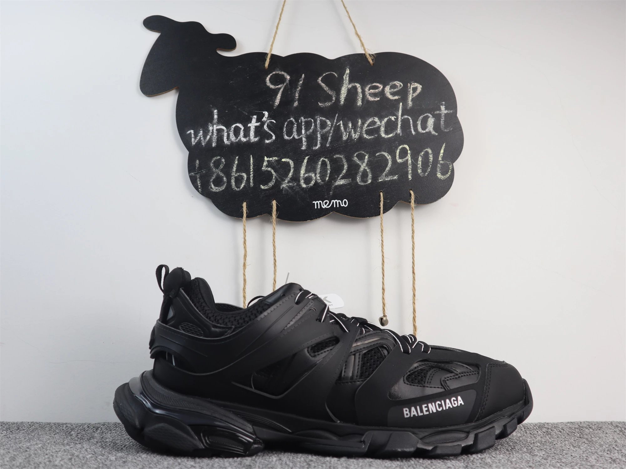 B. A. Lenciaga Track Black Bar Li Shijia Outdoor Concept Shoes, item number: 542023, size: 35-46 (slightly larger by one size)