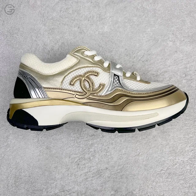 Chanel Sneakers G39792 mesh with interlocking CC logo product detail image 19