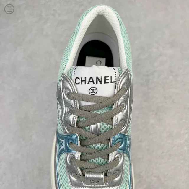 Chanel Sneakers G39792 mesh with interlocking CC logo product detail image 32