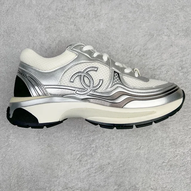 Chanel Sneakers G39792 mesh with interlocking CC logo product detail image 37