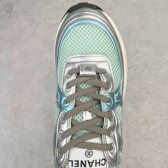 Chanel Sneakers G39792 mesh with interlocking CC logo product detail image 31