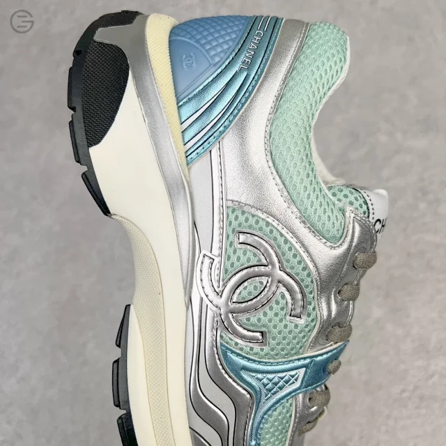 Chanel Sneakers G39792 mesh with interlocking CC logo product detail image 33
