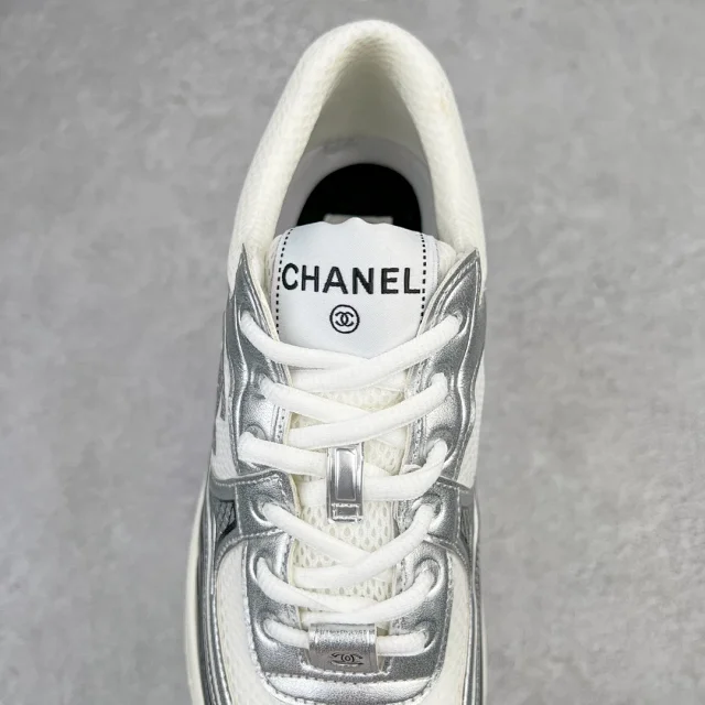 Chanel Sneakers G39792 mesh with interlocking CC logo product detail image 41