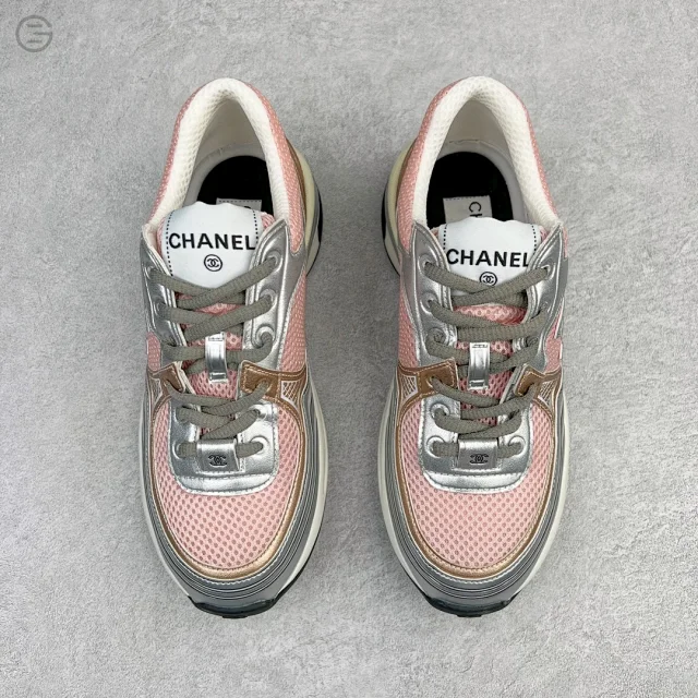 Chanel Sneakers G39792 mesh with interlocking CC logo product detail image 11